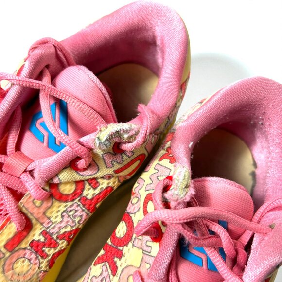 Nike Zoom Freak 4 Letter Bros Shoes Mens 7 8.5 W Vanilla Coral Chalk FB9503 200 - Picture 11 of 11